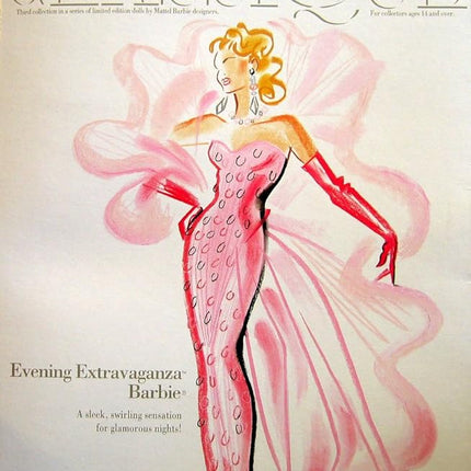 Evening Extravaganza Barbie Doll - Limited Edition Classique Collection 3rd in Series (1993)