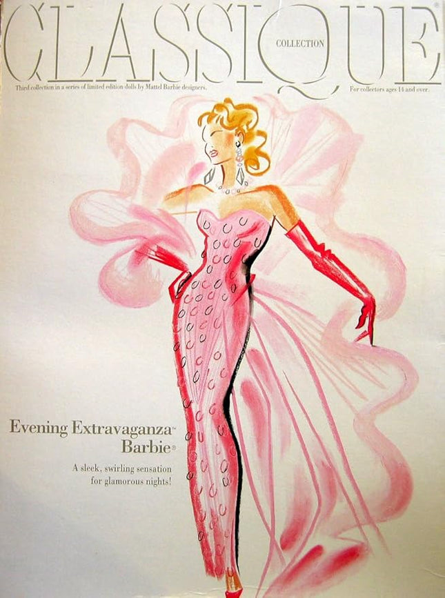 Evening Extravaganza Barbie Doll - Limited Edition Classique Collection 3rd in Series (1993)