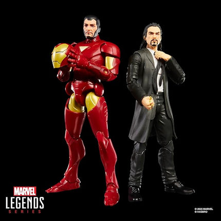 Marvel Legends Series Iron Man (Extremis) & Marvel’s Mandarin, Avengers Comics Collectible 6-Inch Action Figures (Amazon Exclusive)