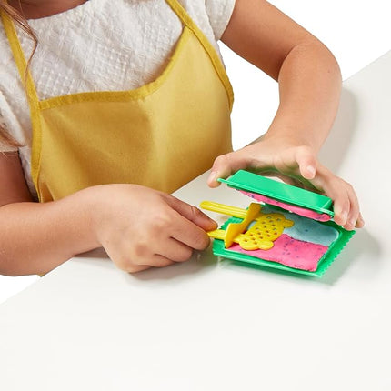 Play Doh Kitchen Creations Ice Cream Party Set with 22 Tools & 6 Colors, 2-Ounce Cans, Back to School Classroom Supplies, Preschool Toys, Ages +3 (Amazon Exclusive)