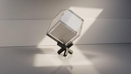 Craighill Jack Box Puzzle - Brain Teaser Puzzle for Adults, 3D Brain Game, Mind-Bending & Satisfying, Aesthetic Home & Office Decor - Aluminum & Acrylic