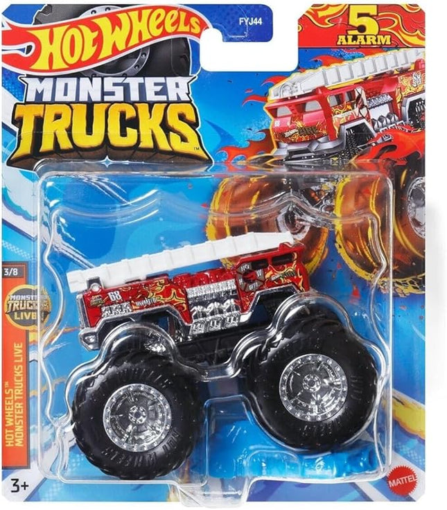 Matchbox Hot Wheels Monster Trucks 5 Alarm, Monster Trucks Live 3/8