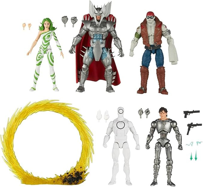 Marvel Hasbro Legends Series: X-Men Villains, 60th Anniversary Action Figure Set, 6 inch Action Figures,Multicolor