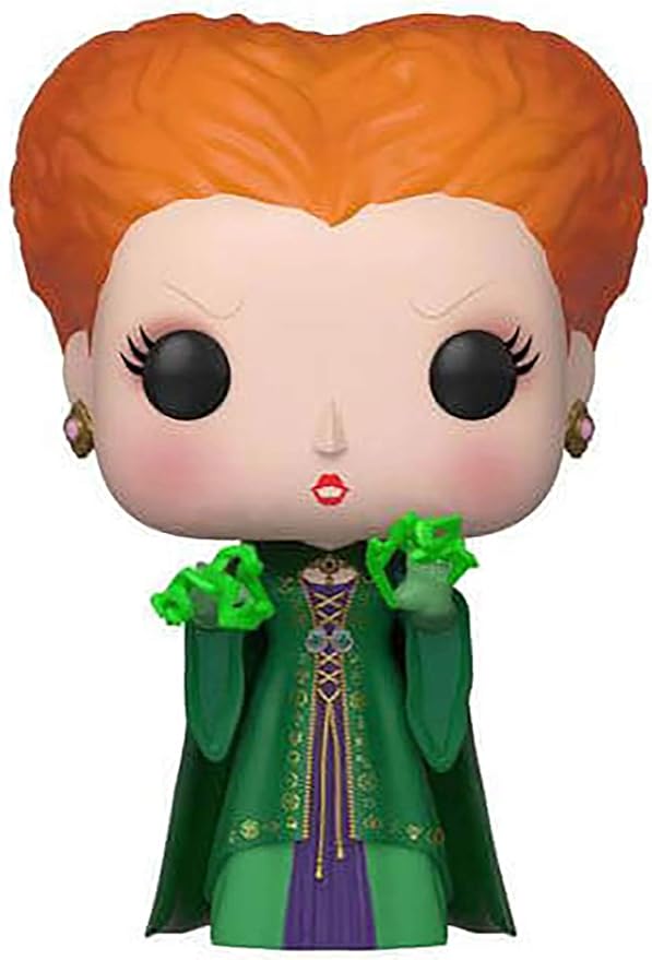 Funko Pop Disney: Hocus Pocus - Winifred Sanderson with Magic, Std - Collectable Vinyl Figure - Gift Idea - Official Merchandise - Toys for Kids & Adults - Comedy Fans - Model Figure for Collectors