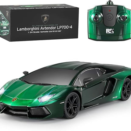 MIEBELY Lamboghini RC Car - 1:24 Scale Lambo Toy 3.7V 500mAh, LP700 Fast Remote Control Car for Boys 8-12, Rc Race Model Birthday Gifts for Kids Adults Boys Girls Age 6-12 Year Old