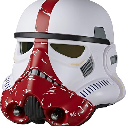 STAR WARS The Black Series The Mandalorian Incinerator Stormtrooper Premium Electronic Helmet, Roleplay Collectible