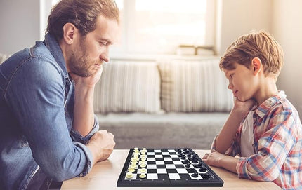 LEXiBOOK 8-in-1 Games Set, Chess, Checkers, Backgammon, Chinese Checkers, Nine Men's Morris, Snakes & Ladders, Goose, Ludo, 2-6 Players, Ages 6+