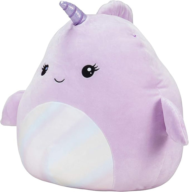 Squishmallows Official Kellytoy Plush 16" Naomi the Narwhal - Ultrasoft Stuffed Animal Plush Toy (Amazon Exclusive)