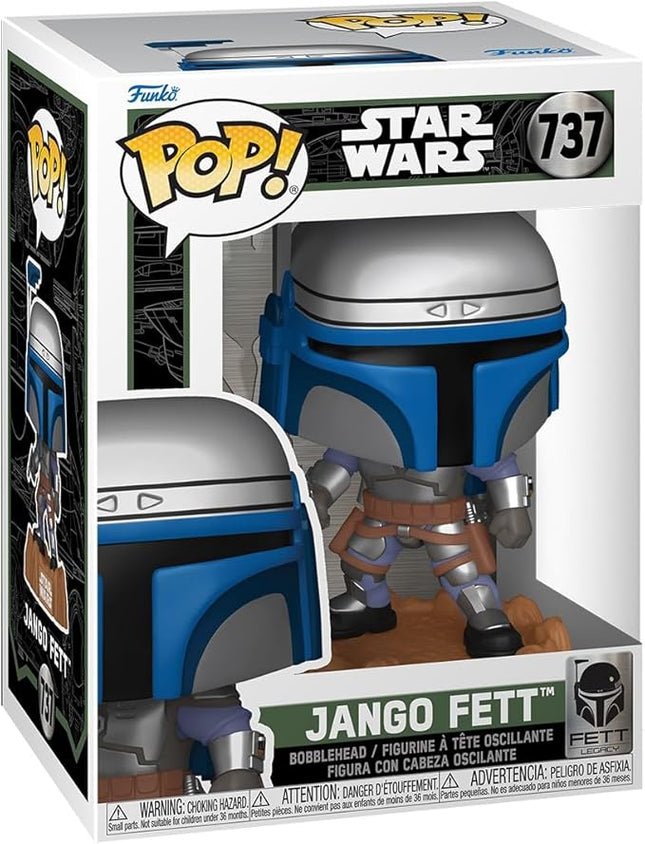 Funko POP! Star Wars: Jango Fett - Unmasked - Collectable Vinyl Figure - Gift Idea - Official Merchandise - for Kids & Adults - Movies Fans - Model Figure for Collectors and Display