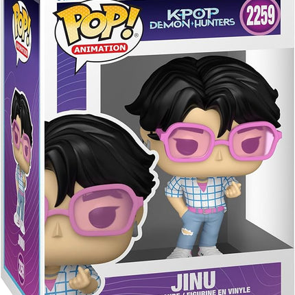 Funko Pop! Animation: Kpop! Demon Hunter - Jinu - 1/6 Odds for Rare Chase Variant - Collectable Vinyl Figure - Gift Idea - Official Merchandise - Toys for Kids & Adults - Model Figure for Collectors