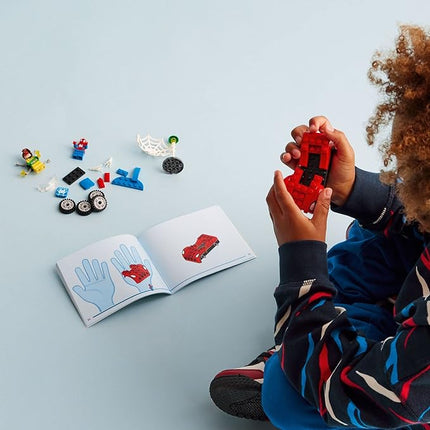 LEGO Marvel Spider-Man's Car and Doc Ock - Kids Pretend Play Set with Glow in The Dark Pieces for Boys & Girls, Ages 4+ - Gifts for Birthdays - 10789