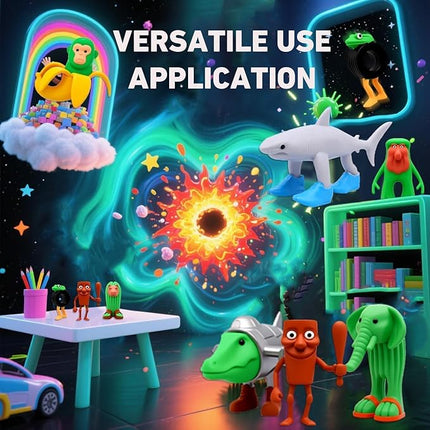 24PCS Tralalero Tralala Action Figure,Tung Tung Sahur Meme Unique Action Figures Decorations Gifts,Brainrot Meme Shark Figures Toys 2.5in, Toys Desktop Decor (Yellow)