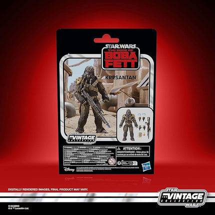 STAR WARS The Vintage Collection Krrsantan, The Book of Boba Fett 3.75-Inch Collectible Deluxe Action Figures, Ages 4 and Up