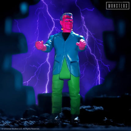 Super7 Universal Monsters Frankenstein (Costume Colors) - 3.75 in Scale Reaction Figure