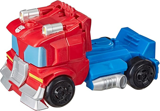 Transformers Playskool Heroes Rescue Bots Academy Team Optimus Prime, 4.5-Inch Action Figure, Kids Converting Robot Toy, Ages 3+ (Amazon Exclusive)