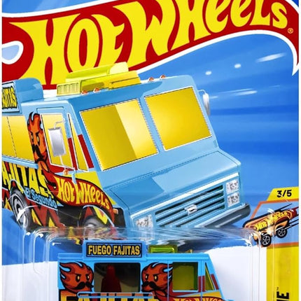Hot Wheels Quick Bite, Fast Foodie 3/5 [Blue/Fuego Fajitas] 149/250