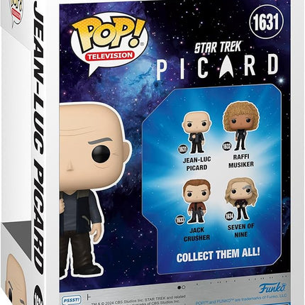 Funko POP TV: Star Trek Picard - Jean-Luc Picard - Star Trek - Collectable Vinyl Figure - Gift Idea - Official Merchandise - for Kids & Adults - TV Fans - Model Figure for Collectors and Display