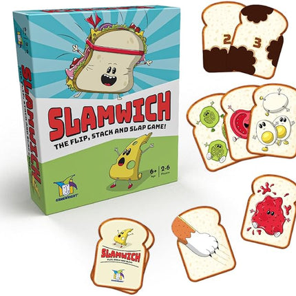 Gamewright – Slamwich – A Fast Flipping Card Game for Kids – Ages 6 and Up – Great for Family Game Night