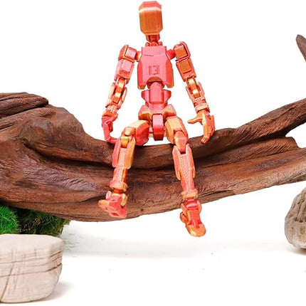 T13 Action Figure Titan 13 3D Printed Action Figure Lucky 13 Dummy 13 with Nipper