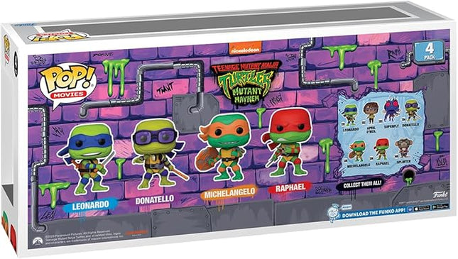 Funko POP! Movies: Teenage Mutant Ninja Turtles (TMNT) POP! - Amazon Exclusive - Collectable Vinyl Figure - Gift Idea - Official Merchandise - for Kids & Adults