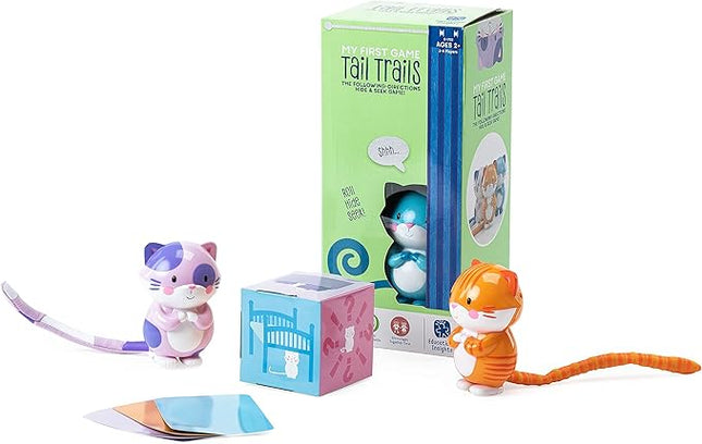 Educational Insights My First Game: Tail Trails, Listening & Following Directions Game, Toddler Toys, Ages 2+