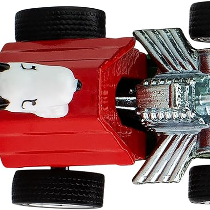 Hot Wheels Premium Pop Culture Peanuts Racing Club Snoopy on Dog House 1:64 Scale Diecast Vehicle