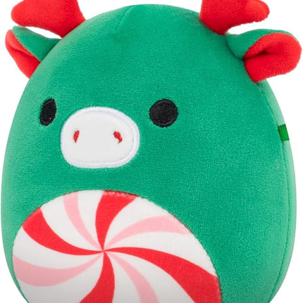 Squishmallows Original 5in Zumir The Green Moose with Peppermint Swirl Belly – Official Jazwares Plush (Little)