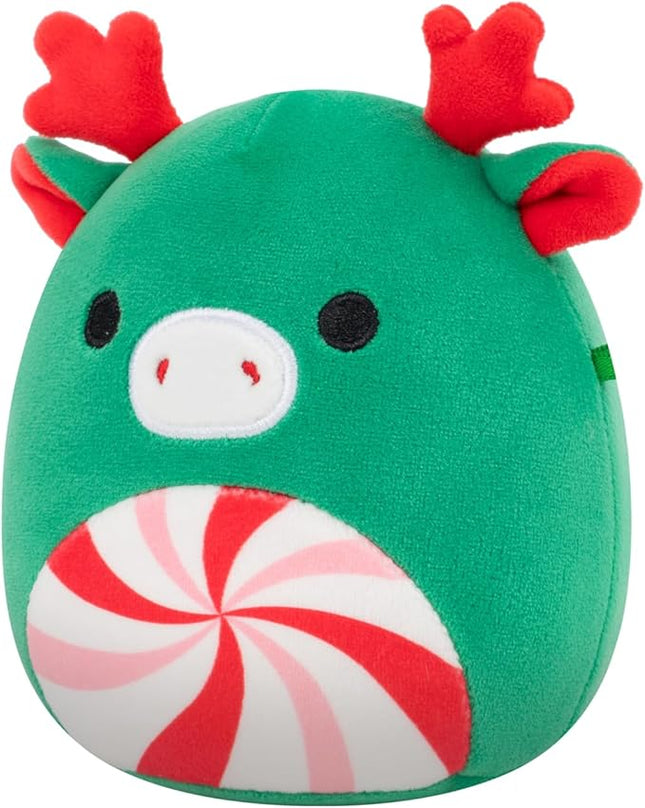 Squishmallows Original 5in Zumir The Green Moose with Peppermint Swirl Belly – Official Jazwares Plush (Little)