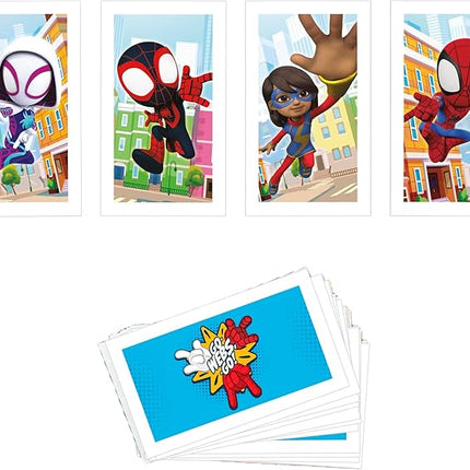 Monopoly Junior: Marvel Spidey and His Amazing Friends Edition Board Game for Kids Ages 5+, with Artwork from The Animated Series, Kids Board Games (Amazon Exclusive)