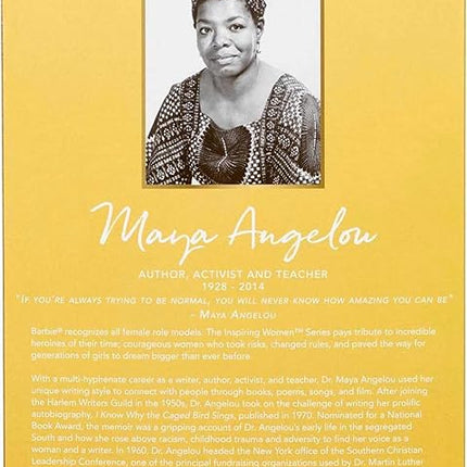 Mattel - Barbie Inspiring Women: Maya Angelou
