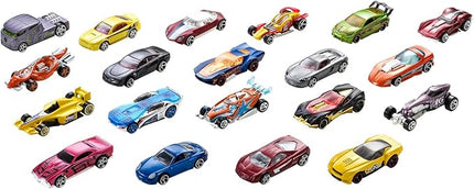 Hot Wheels Toy Cars & Trucks 20-Pack, Set of 20 1:64 Scale Vehicles for Play or Display, Instant Collection (Styles May Vary) (Amazon Exclusive)
