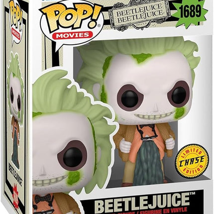 Funko Pop Movies: Beetlejuice Beetlejuice - 1/6 Odds for Rare Chase Variant - (Styles May Vary) - Collectable Vinyl Figure - Gift Idea - Official Merchandise - Toys for Kids & Adults