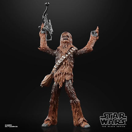 STAR WARS The Black Series Archive Chewbacca Toy 6-Inch-Scale A New Hope Collectible Action Figure, Toys for Kids 4 Ages and Up