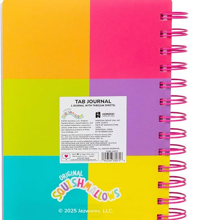 Squishmallows Original Tab Journal, 5 Tabs, Spiral Bound, Journals for Teens, Birthday Gift, Journaling Kit, Journal Set, Kids Journal, Stationery Set for Girls, Sketch Journal, Diary