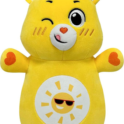 Squishmallows Original Care Bears 10in Funshine Bear HugMees – Ultrasoft Official Jazwares Plush (Medium-Sized)