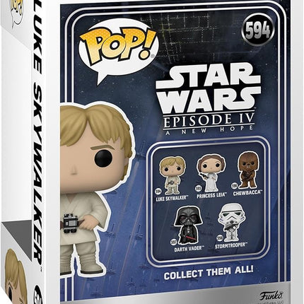 Funko Pop Star Wars: Star Wars New Classics - Luke Skywalker - Collectable Vinyl Figure - Gift Idea - Official Merchandise - Toys for Kids & Adults - Sci-Fi Fans - Model Figure for Collectors