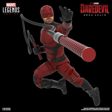 Marvel Legends Series Daredevil: Born Again Daredevil Collectible 6-Inch Action Figure