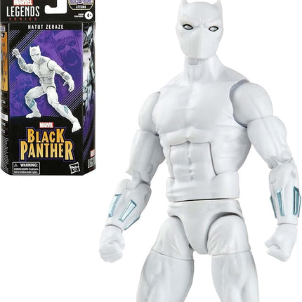 Marvel Legends Series Black Panther Hatut Zeraze 6-inch Comics Action Figure Toy, 6 Accessories, 1 Build-A-Figure Part