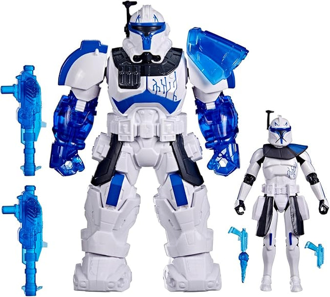 STAR WARS Epic World of Action Clone Captain Rex Mech Force Suit, 6.5-Inch Mech Suit & 4-Inch Action Figure, Toys for Boys & Girls Ages 4+ (Amazon Exclusive)