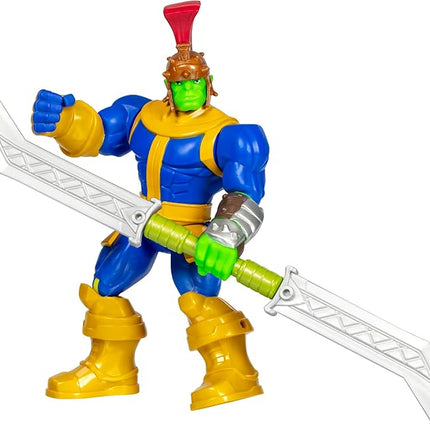 Avengers Marvel MixMashers Thanos Custom Mix-and-Match Deluxe Action Figure & Accessories, 5-Inch-Scale Super Hero Toys for Kids Ages 4+