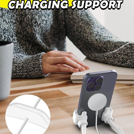 Stocking Stuffers for Men Women Teens Kids: Thumbs Up Lazy Phone Stand Holder for Desk Funny Gadgets for Teenage Boys Girls Dad Father Mother Mom Son Daughter Husband Wife Adults Gifts for Christmas