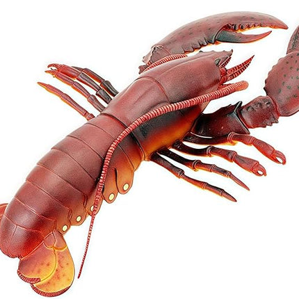 Gemini&Genius Marine Animal Toys, Giant Lobster Action Figure, Soft Plastic Lobster Toys, Wildlife Toys, Great Boys Girls Toys, Good Birthday Gift for Kids