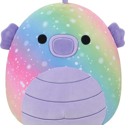 Squishmallows Original 16-Inch Emerald Rainbow Galaxy Seahorse - Large Ultrasoft Official Jazwares Plush