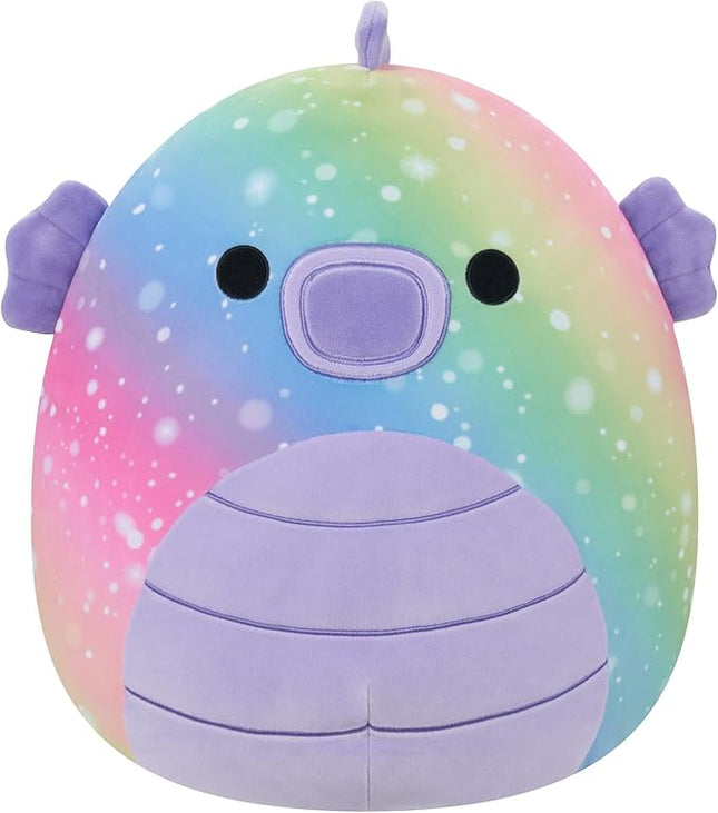 Squishmallows Original 16-Inch Emerald Rainbow Galaxy Seahorse - Large Ultrasoft Official Jazwares Plush