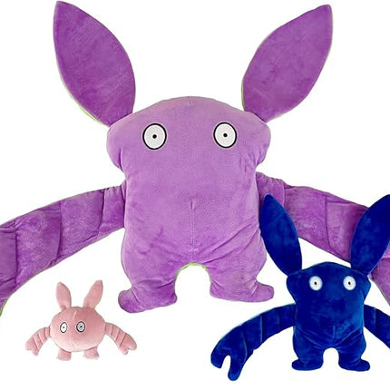 Bumpas 3 Pack Includes: Weighted Stuffed Pillow Animal (Shin Shin) with Surprise Bumpaloo & Thumper - Soft & Cuddly Plush for Comfort & Sensory Support