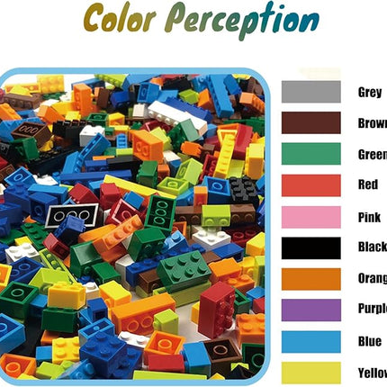 1500 Pieces Building Bricks, Classic Bulk Small Blocks, Classic Bricks Set Basic Building Blocks Compatible with All Major Brands