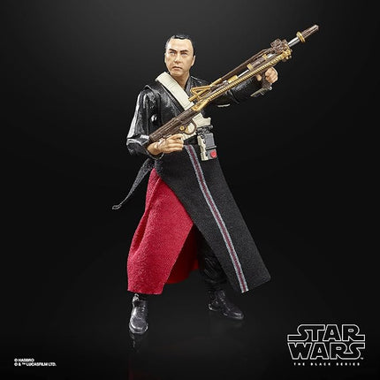 STAR WARS The Black Series Chirrut Îmwe 6-Inch-Scale Rogue One: A Story Collectible Action Figure, Toys for Kids Ages 4 and Up