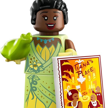 LEGO 71038 Disney Edition Minifigures 100, 1 of 18 Characters to Collect, Mickey Apprentice Sorcerer, Stitch, Mulan and More (Random Picked Unit)