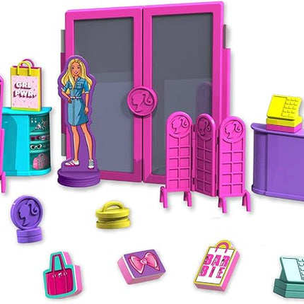Barbie Boutique Stamp Set - Creative Stamps for Kids to Explore Imagination and Design, Kid-Friendly Stamp Kit for Arts and Crafts Fun, Featuring Fashionable Designs and More.