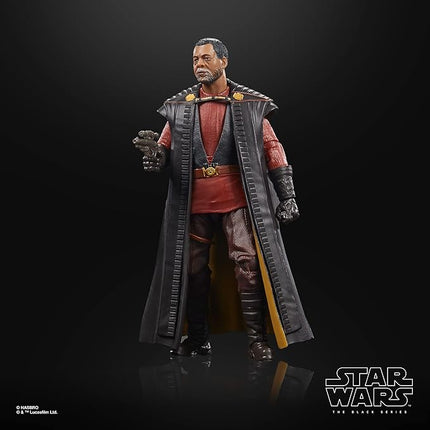 STAR WARS The Black Series Magistrate Greef Karga Toy 6-Inch-Scale The Mandalorian Collectible Action Figure Toys for Kids Ages 4 and Up